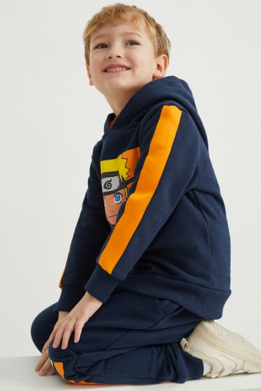 Garçons - Naruto - sweat à capuche - bleu foncé