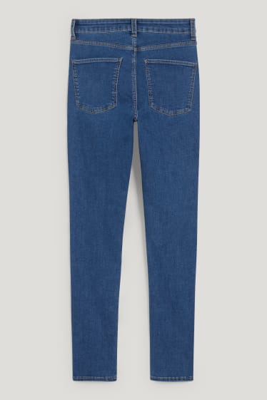 Dames - Jegging jeans - high waist - LYCRA® - jeansblauw