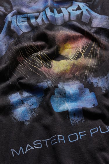 Clockhouse Boys - T-Shirt - Metallica - dunkelgrau