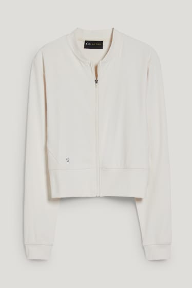 Femmes - Veste de sport - blanc crème