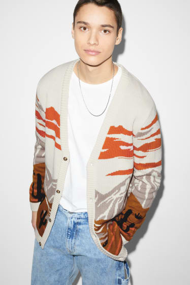 Clockhouse Boys - Gebreid vest - licht beige