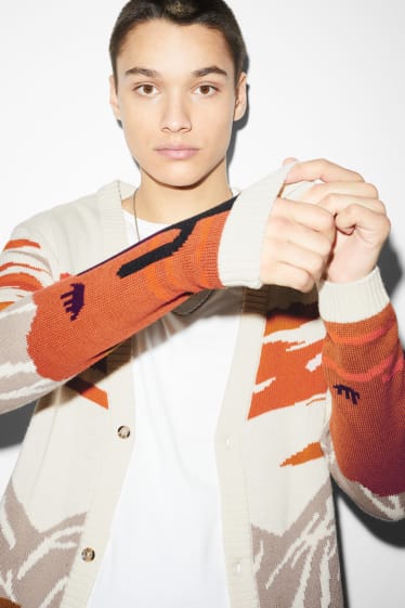 Clockhouse Boys - Gebreid vest - licht beige