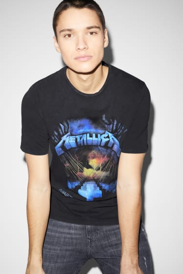 Clockhouse Boys - T-Shirt - Metallica - dunkelgrau