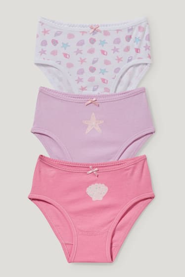 Toddler Girls - Multipack of 3 - briefs - rose