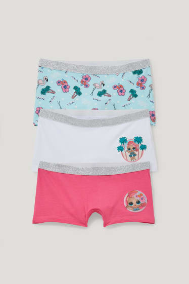 Toddler Girls - Multipack 3er - L.O.L. Surprise - Boxershorts - pink