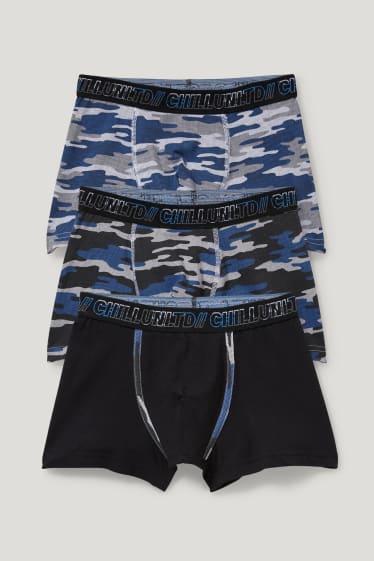 Kids Boys - Multipack 3er - Boxershorts - schwarz