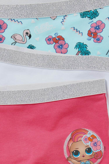 Toddler Girls - Multipack 3er - L.O.L. Surprise - Boxershorts - pink