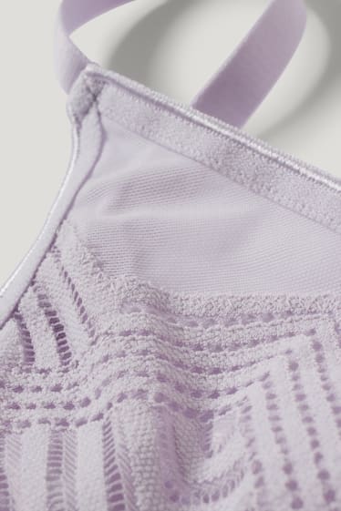 Women - Bralette - light violet