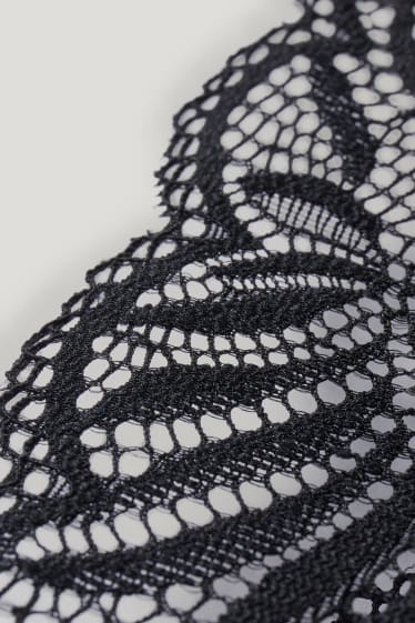 Damen - String - schwarz