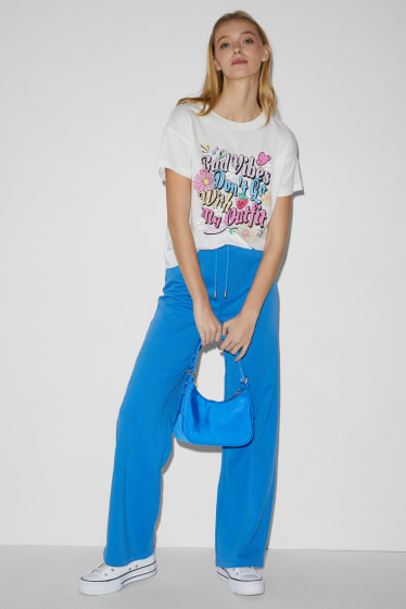 Clockhouse Girls - CLOCKHOUSE - joggingbroek - met gerecycled polyester - blauw