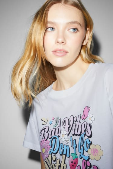 Clockhouse femme - CLOCKHOUSE - T-shirt - blanc
