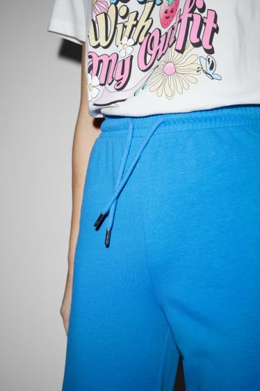 Clockhouse Girls - CLOCKHOUSE - joggingbroek - met gerecycled polyester - blauw