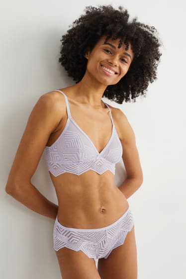 Women - Bralette - light violet