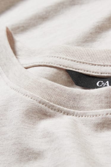 Hommes - T-shirt - beige