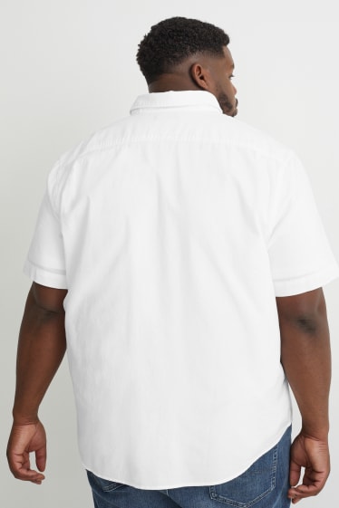 Herren XL - Oxford Hemd - Regular Fit - Button-down - weiß