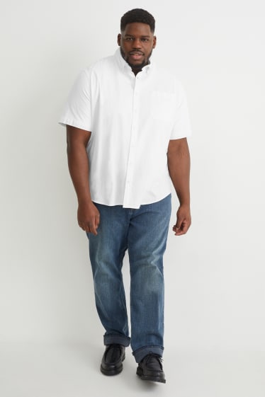 Herren XL - Oxford Hemd - Regular Fit - Button-down - weiß