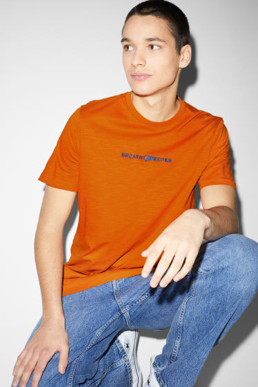 Clockhouse Boys - T-shirt - dark orange