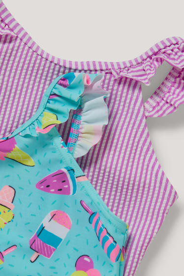 Toddler Girls - Confezione da 2 - costume da bagno - LYCRA® XTRA LIFE™ - verde menta