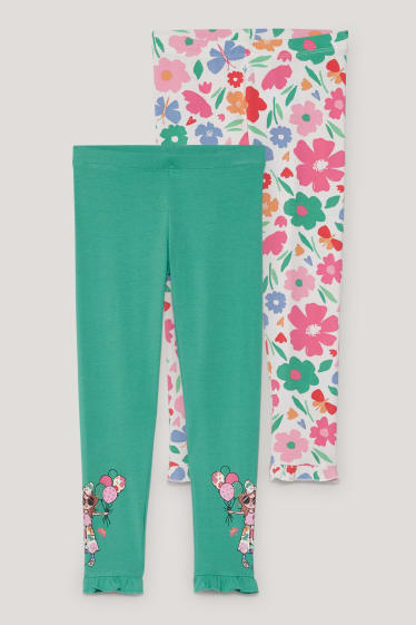 Esclusiva online - Confezione da 2 - leggings - verde