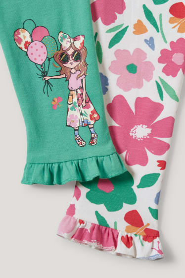 Esclusiva online - Confezione da 2 - leggings - verde