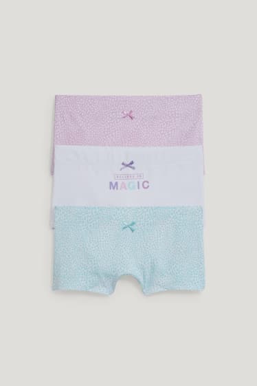 Kids Girls - Multipack 3 buc. - boxeri - alb