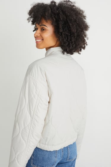 Damen - Steppjacke - weiß