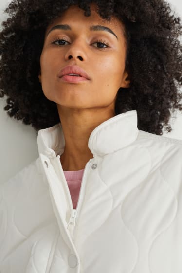 Damen - Steppjacke - weiß