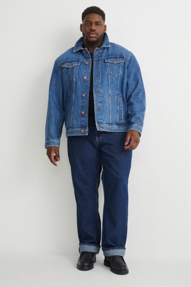 Heren XL - Regular jeans - met gerecycled katoen - jeansdonkerblauw