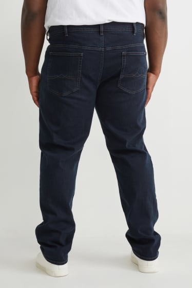Mężczyźni XL - Straight jeans - LYCRA® - dżins-ciemnoniebieski