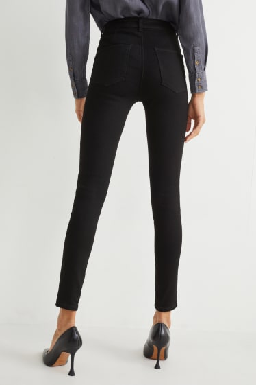 Dona - Jegging jeans - high waist - negre