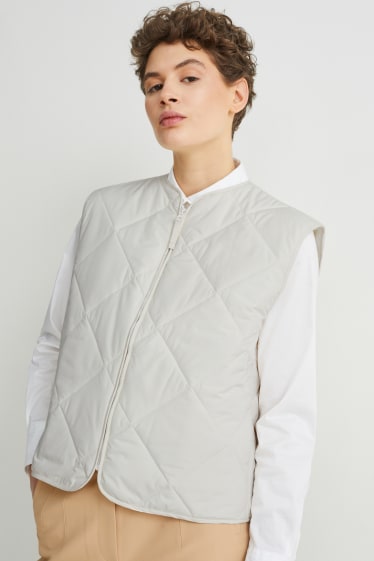 Dames - Bodywarmer - wit
