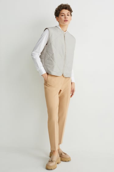 Dames - Bodywarmer - wit