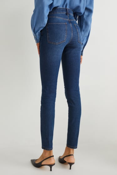 Dames - Jegging jeans - high waist - LYCRA® - jeansblauw