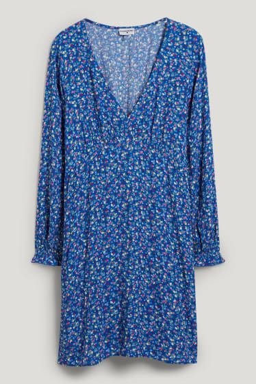 Clockhouse Girls - CLOCKHOUSE - Kleid - geblümt - blau