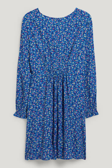 Clockhouse Girls - CLOCKHOUSE - Kleid - geblümt - blau