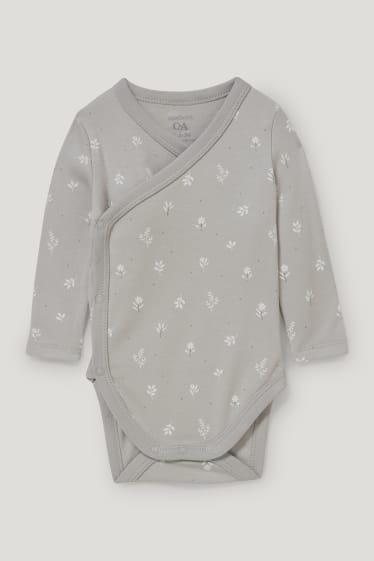 Baby Girls - Confezione da 5 - body incrociati per neonati - rosa