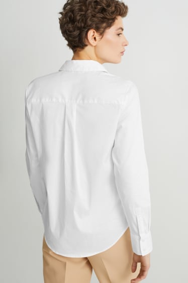 Donna - Blusa business - bianco