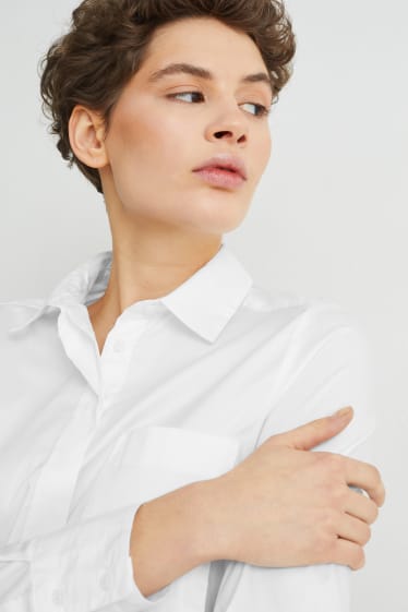 Donna - Blusa business - bianco