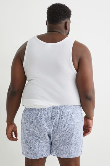 Herren XL - Multipack 2er - Boxershorts - gewebt - dunkelblau