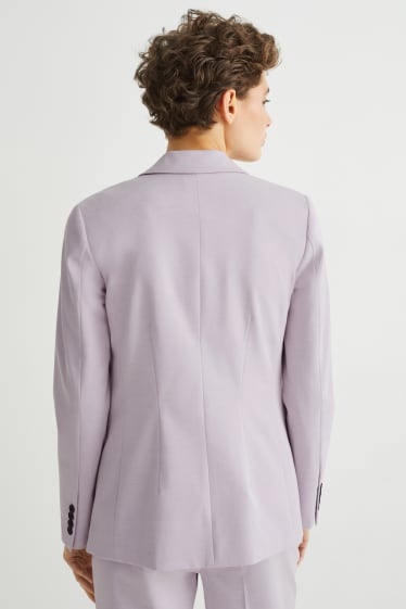 Dona - Blazer formal - regular fit - 4 Way Stretch - violeta clar