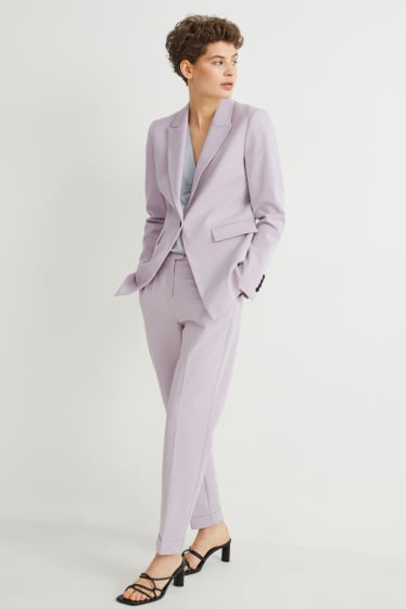 Dona - Blazer formal - regular fit - 4 Way Stretch - violeta clar
