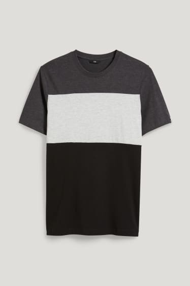 Bărbați - Tricou - gri închis