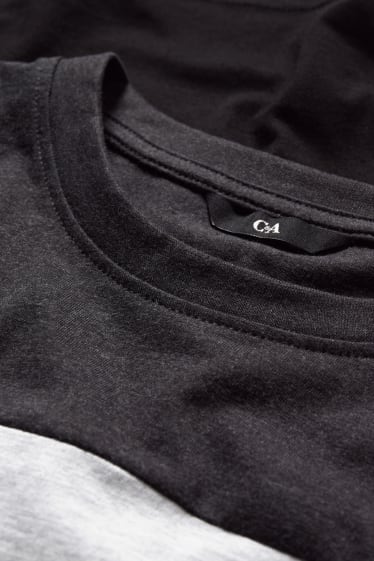 Bărbați - Tricou - gri închis