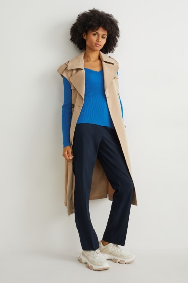 Femmes - Pullover - bleu