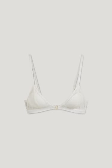 Women - Bralette - padded - LYCRA® - cremewhite