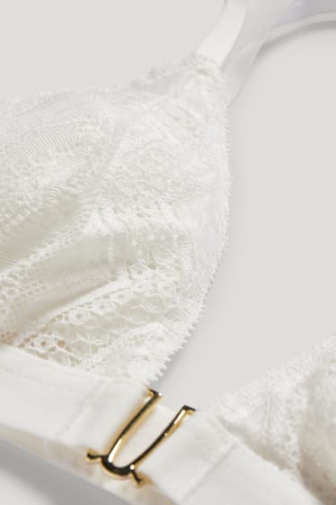 Women - Bralette - padded - LYCRA® - cremewhite