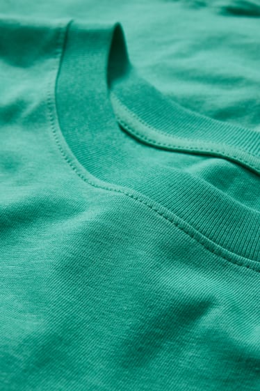 Dames - Basic T-shirt - groen