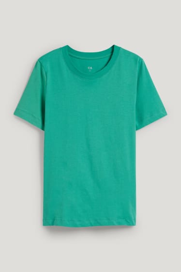 Dames - Basic T-shirt - groen