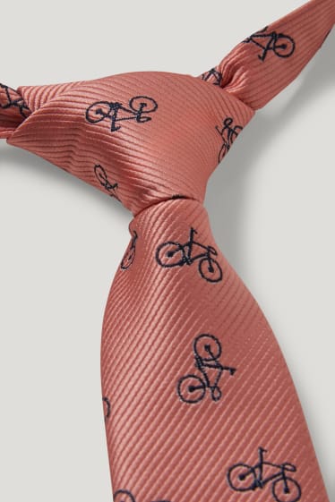 Toddler Boys - Krawatte - gemustert - orange