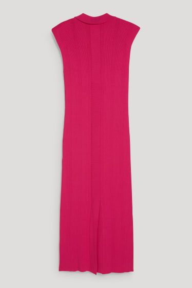 Damen - Strickkleid - pink